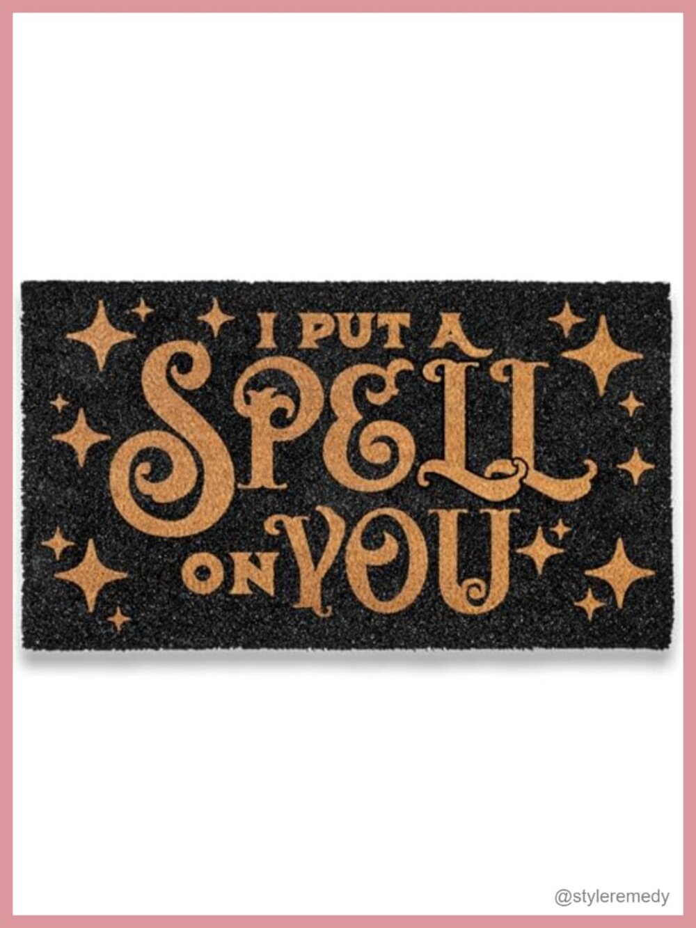 Halloween Coir Doormat 30x17 Hocus Pocus Welcome Mat Outdoor